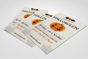 halloween invitation templates