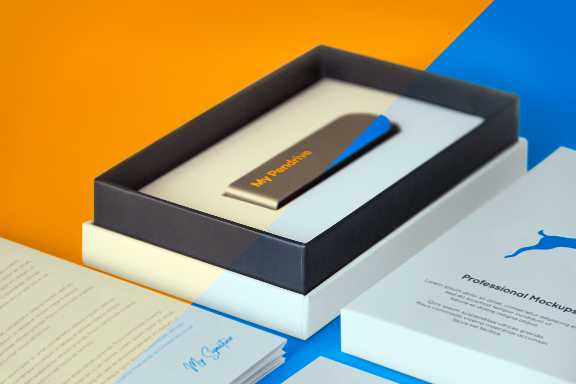 Download 5 Product Box And Pendrive Mockups For Adobe Photoshop Mindzlance